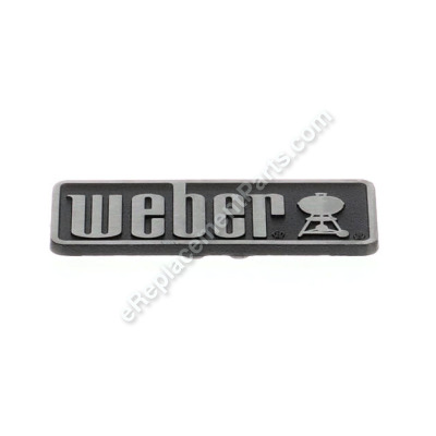 Weber Logo Label And Fasteners - 90501:Weber