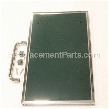 Lhs Door Assembly - Green - 80572:Weber