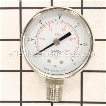Gauge, Pressure 0-31 Psi - 2V-305449:Wells
