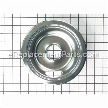 6 Inch Chrome Burner Bowl - El - WB31X5010:Whirlpool
