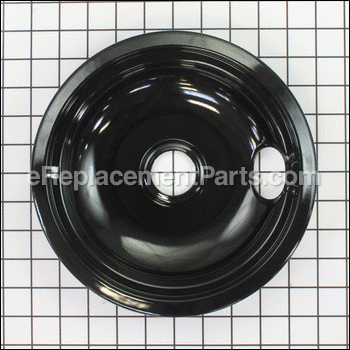 Black Porcelain Drip Bowl - WPW10290350:Whirlpool