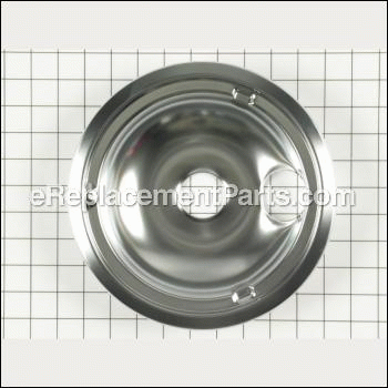 8 Inch Chrome Burner Bowl - El - WB31K5025:Whirlpool