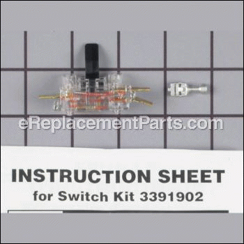 Switch-lid - WP3391902:Whirlpool