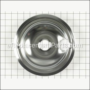 8 Inch Chrome Burner Bowl - El - WB32X5076:Whirlpool