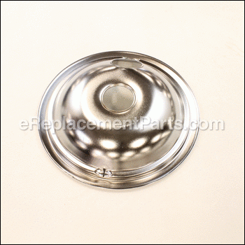 8 Inch Chrome Burner Bowl - El - WB32X5076:Whirlpool