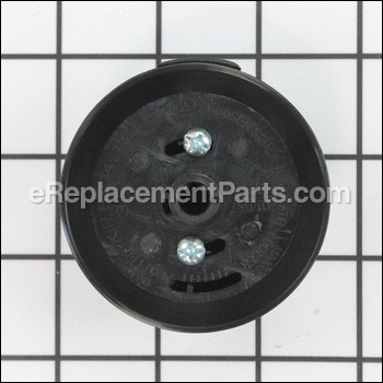Knob-thermostat (black) - WB03K10037:Whirlpool
