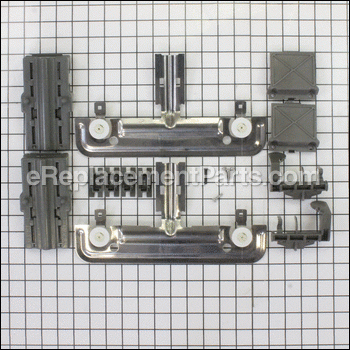 Dishwasher Upper Rack Adjuster - W10712395:Whirlpool