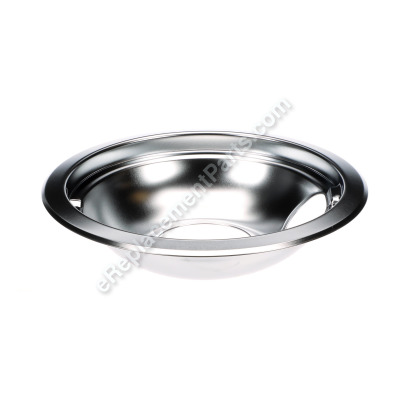 Chrome Drip Bowl 6 - WPW10196406:Whirlpool