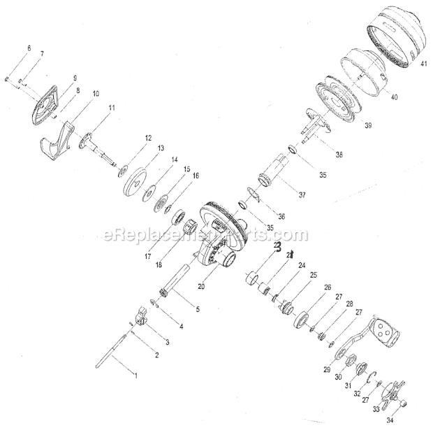 Abu Garcia 170i Abumatic Page A Diagram