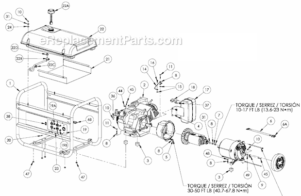 Powermate PM0116000 Parts List and Diagram : eReplacementParts.com