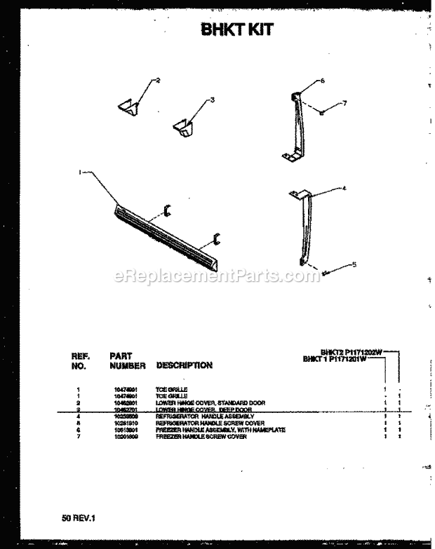 Amana BHKT1 (P1171201W) Misc / Accessory Page 25 Diagram