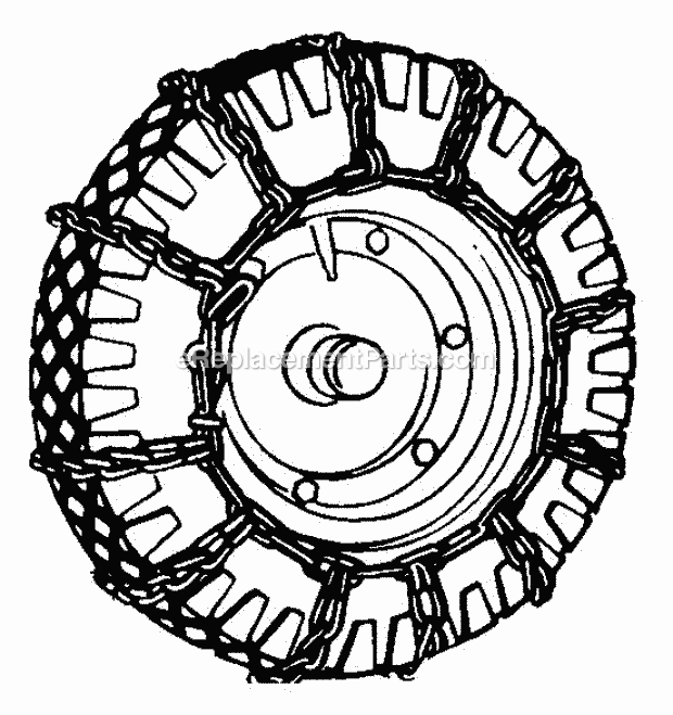 Ariens 713977 Tire Chains Tire Chains Diagram