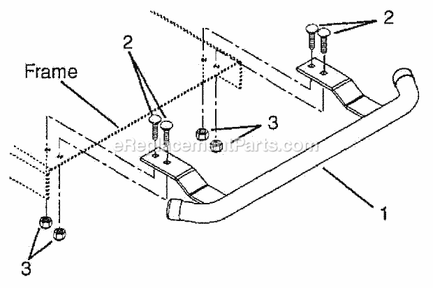 Ariens 715015 Bumper Kit Mower Bumper Kit Diagram