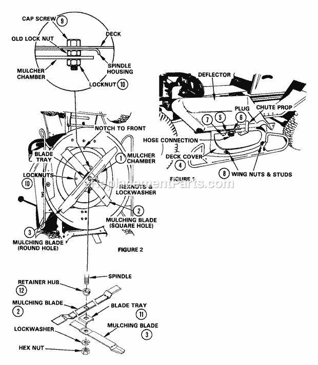Ariens 727004 28 Inch Mulching Kit Page A Diagram