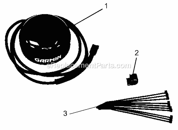 Ariens 792050 Eye-Q Gps Kit 200 Series Eye-Q(Tm) Gps Kit (200 Series) Pn 79205000 Diagram