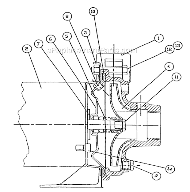 Armstrong 4270 Motor Mounted Pump Page A Diagram
