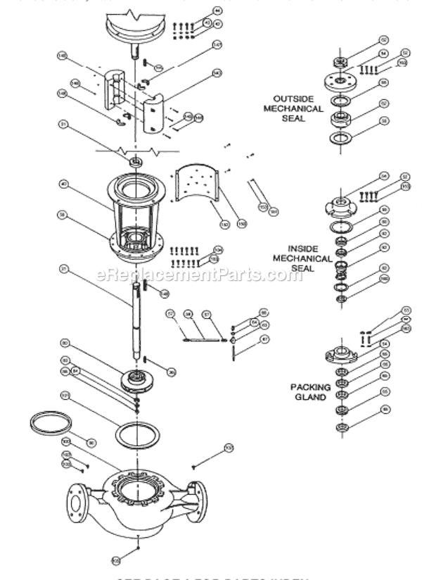 Armstrong 4300 L Motor Mounted Pump Page A Diagram