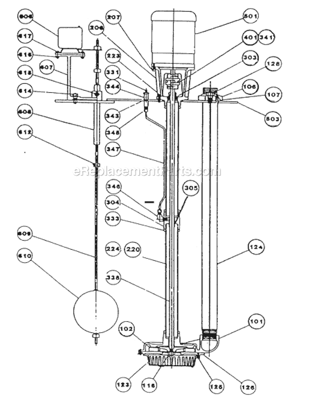 Armstrong 5200 Sump Pump Page A Diagram