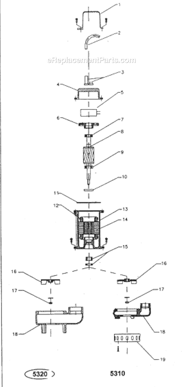 Armstrong 5320-150 Sewage Pump Page A Diagram