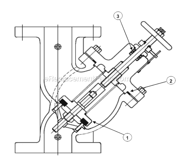 Armstrong FTV Straight Flanged Flo-Trex Valve Page A Diagram