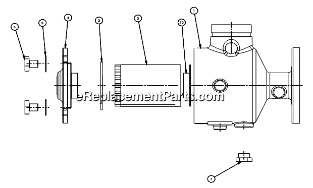 Armstrong SGG-1210 Suction Guide To Pump Page A Diagram