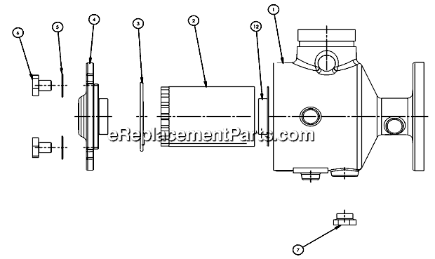 Armstrong SGG-1212 Suction Guide To Pump Page A Diagram
