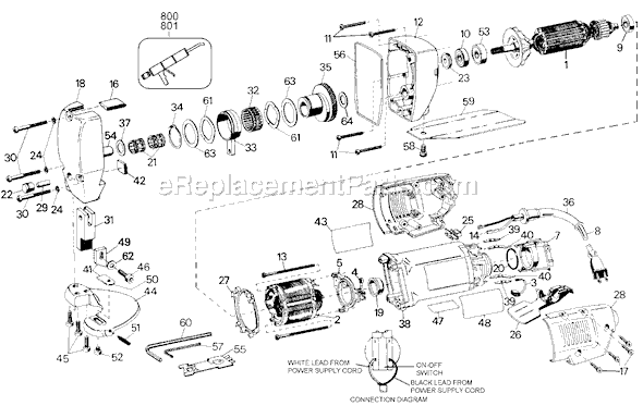 Black and Decker 3225 Type 100 Shear Page A Diagram