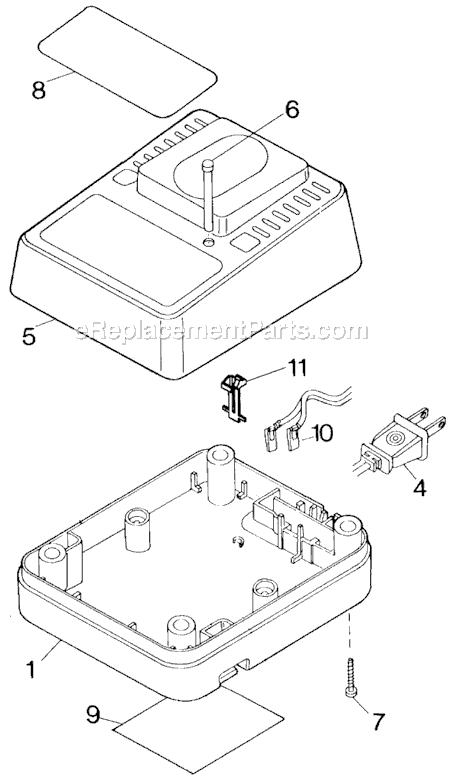 Black and Decker MT60-690 Type 200 ECD600C Charger Universal Page A Diagram