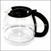 Duralife Glass Carafe bcm1410b-01 - OEM Black and Decker 