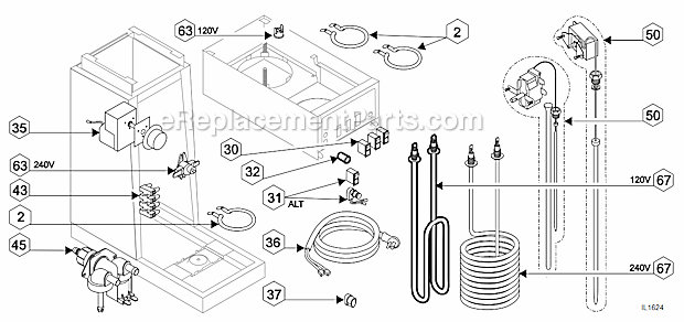 CM1100B-02 (Duralife Glass Carafe) – Spectrum Brands Parts