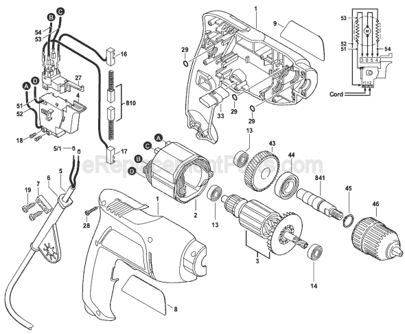 Bosch 1005VSR (0601144562) 3/8