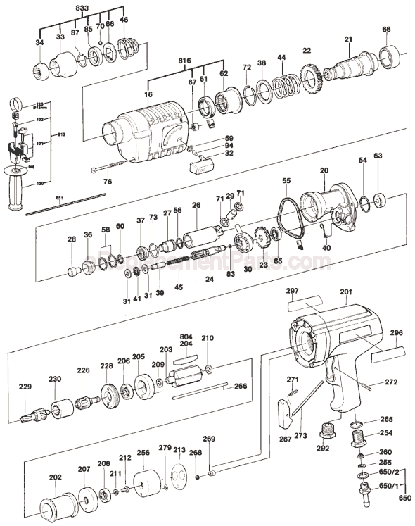 Bosch 7557-501 (0607557501) 3/4