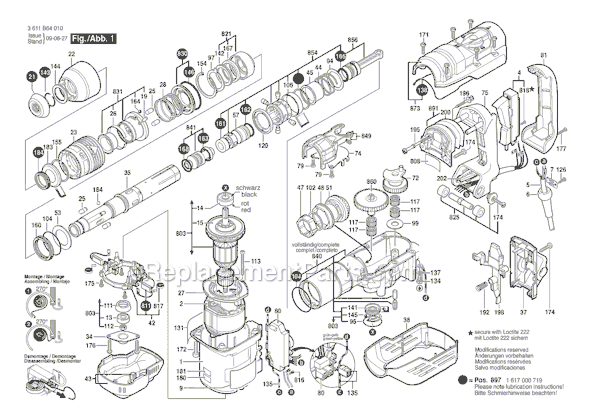 Bosch Parts 1610290068 Washer 