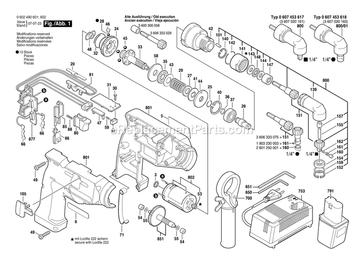 Bosch IASR-9.6-12V (0602490601) Pn-Accu-Screwdriver Page A Diagram