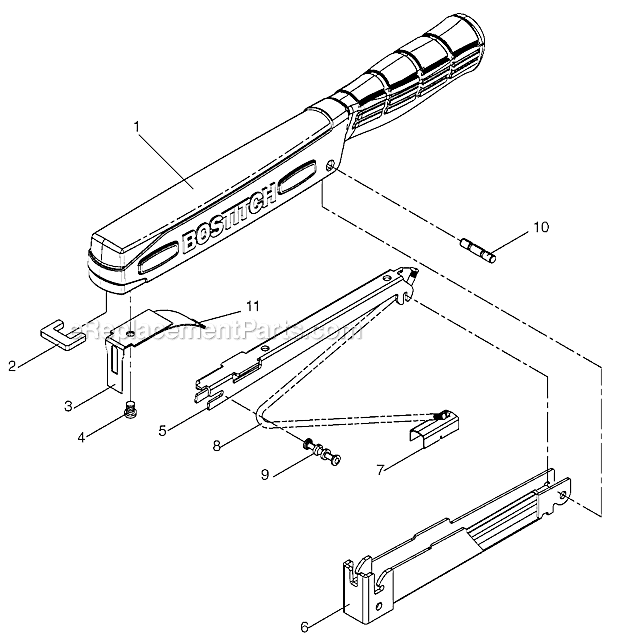stapler parts