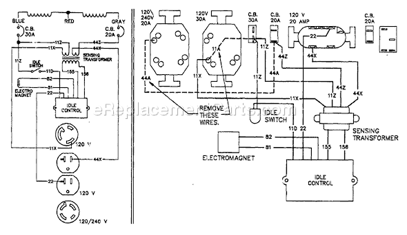 Briggs and Stratton 8995-0 Idle Control Kit L4000 Generator OEM ...