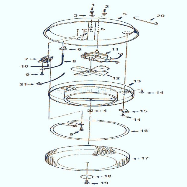 Broan 157 Heater Page A Diagram