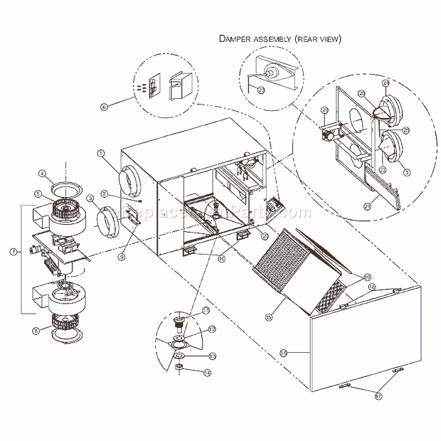 Broan HRV200H Air Quality System Page A Diagram