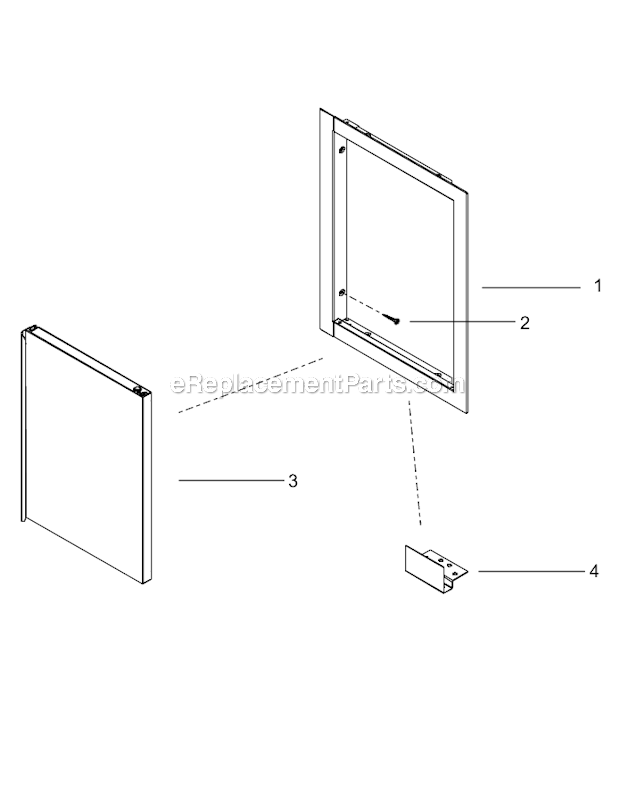 Broilmaster BDA Single / Double Door Page A Diagram