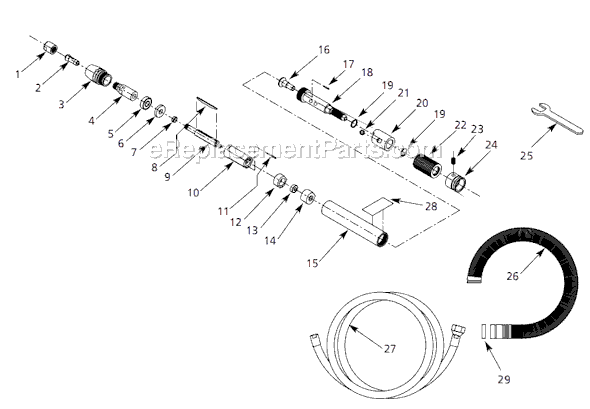 Campbell Hausfeld PL1530 (2000.07) Micro Die Grinder Page A Diagram