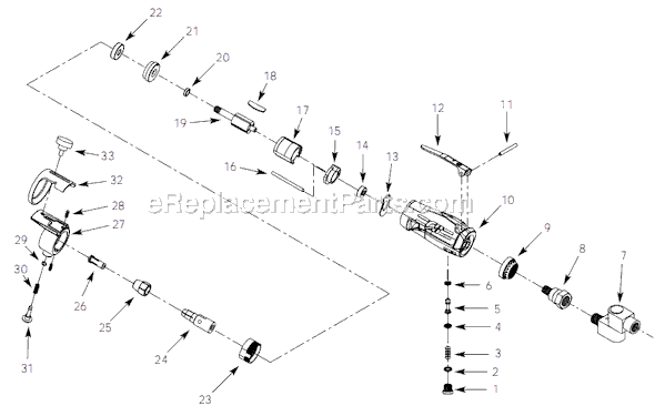 Campbell Hausfeld TL1174 (2001.08) Rotary Cutting Tool Page A Diagram