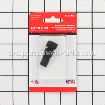 Adjustable Cone Nozzle - 6-6003:Chapin