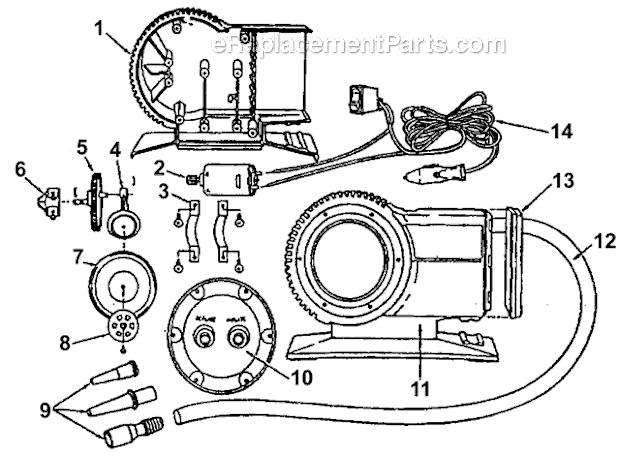 Coleman 2210-718 Inflate-All Page A Diagram