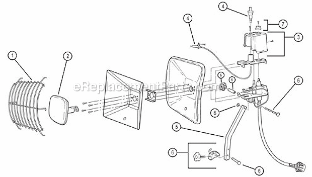 Coleman 5045C751 Propane Radiant Heater Page A Diagram