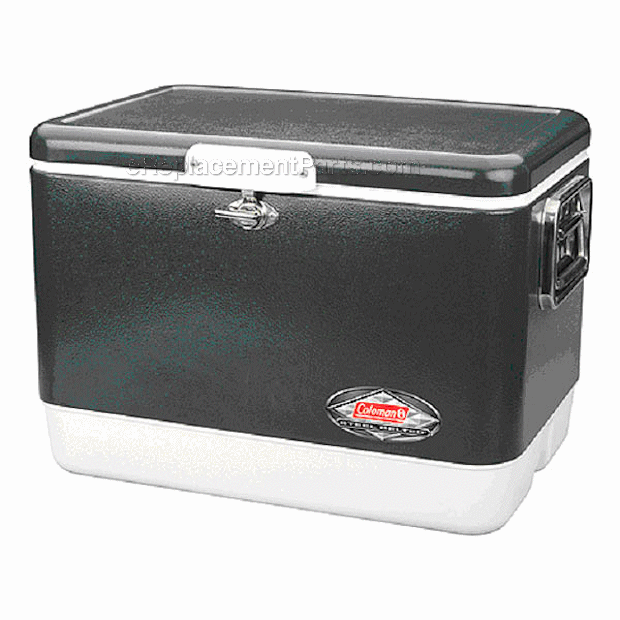 Coleman 6154B720 54 Quart Steel Belted Cooler - Green Page A Diagram