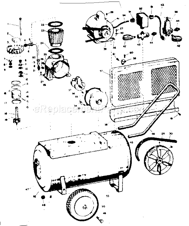 Craftsman 106153140 Pressure Washer Page A Diagram