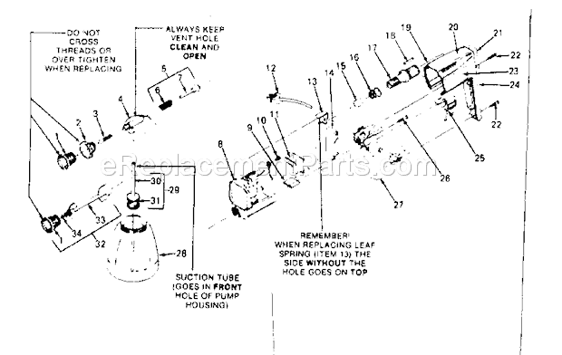 Craftsman 165155190 Airless Paint Sprayer Page A Diagram