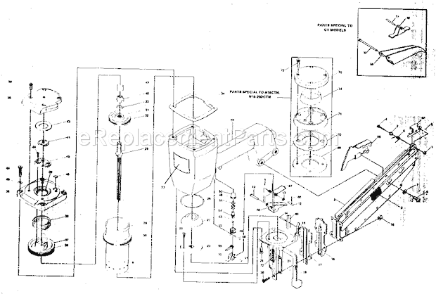 Craftsman 18971 Nailer Unit Parts Diagram