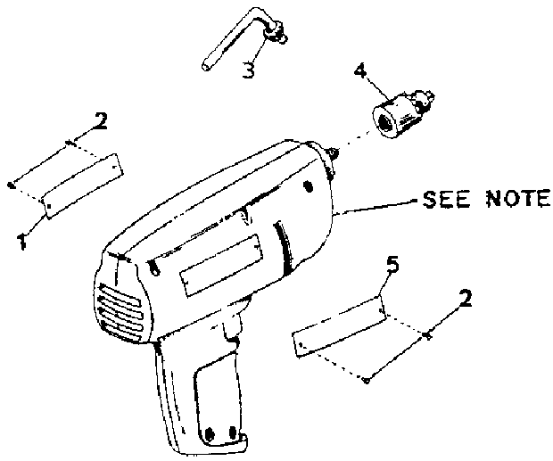 Craftsman 31511420 3/8 Inch Electric Drill Page A Diagram
