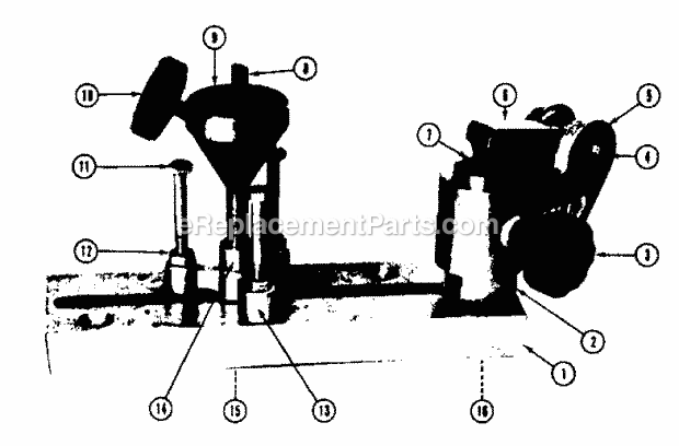 Craftsman 35123391 Circular Saw Setter Unit Parts Diagram